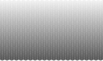 Abstract seamless vector pattern. Halftone wave background. Wavy back backdrop. Monochrome effect vector