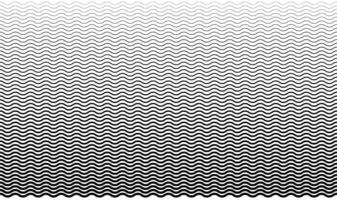 Abstract seamless vector pattern. Halftone wave background. Wavy back backdrop. Monochrome effect vector