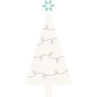 cute Christmas trees, Christmas trees with transparent background vector