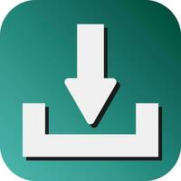 Download Vector Glyph Gradient Background Icon For Personal And Commercial Use.