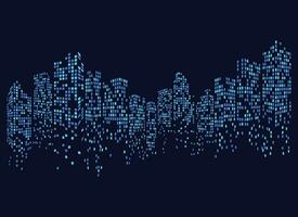 city skyline vector illustration