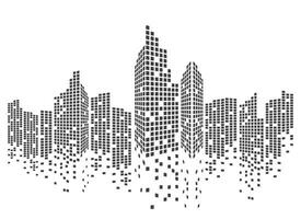 city skyline vector illustration