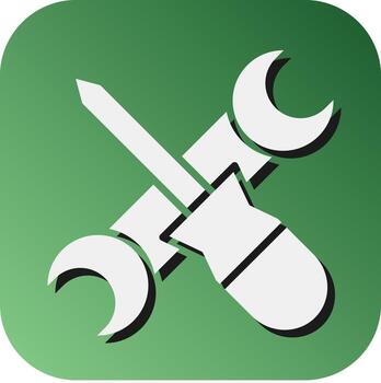 Tools Vector Glyph Gradient Background Icon For Personal And Commercial Use.Tools Vector Glyph Gradient Background Icon For Personal And Commercial Use.