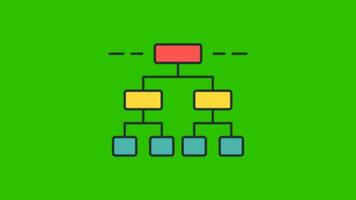 animation VIDEO 4K animated Decision Tree. This animated video is perfect for a captivating business presentation