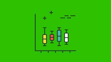 animation VIDEO 4K animated Box Plot. This animated video is perfect for a captivating business presentation