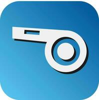 Whistle Vector Glyph Gradient Background Icon For Personal And Commercial Use.