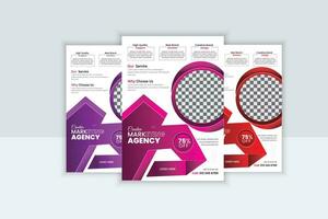 free professional corporate flyer design vector