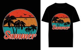 Vector Summer Creative T-Shirt Designs for the Best Surfing Adventures.