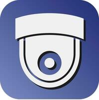 Surveillance Vector Glyph Gradient Background Icon For Personal And Commercial Use.