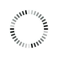 Loading icon. Buffer loader or preloader. Download or Upload. simple web download. Vector illustration.