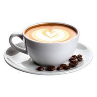 AI generated Coffee Cup Isolated on Transparent Background png