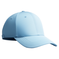 AI generated Blank Blue Cap Isolated on Transparent Background png