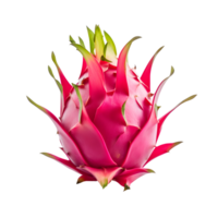 AI generated Dragon Fruit Isolated on Transparent Background png