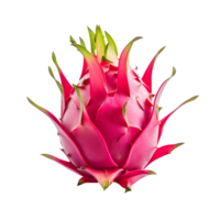 ai généré dragon fruit isolé sur transparent Contexte png