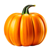 AI generated Pumpkin Isolated on Transparent Background png