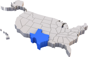 Texas estado de Estados Unidos mapa png