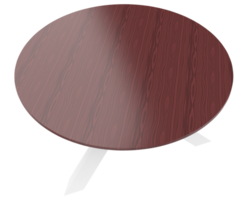 Coffee table isolated on background. 3d rendering - illustration png