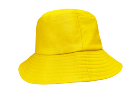 amarelo balde chapéu png transparente