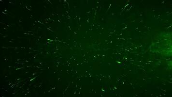 Abstract background with particles, color animation for background video