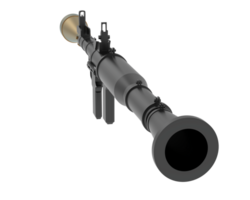 Grenade launcher isolated on background. 3d rendering - illustration png