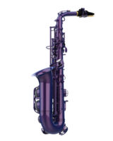 saxophone isolé sur Contexte. 3d le rendu - illustration png