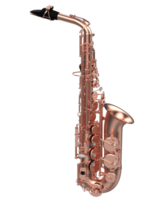 saxofón aislado en antecedentes. 3d representación - ilustración png