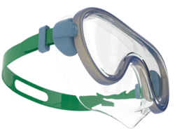 Snorkeling dive mask isolated on background. 3d rendering - illustration png