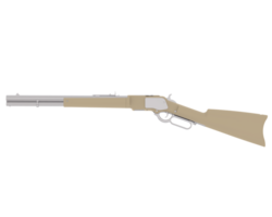 Shotgun isolated on background. 3d rendering - illustration png