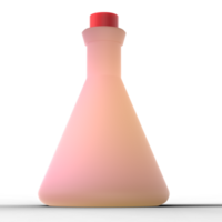 Artistic potion isolated on background. 3d rendering - illustration png