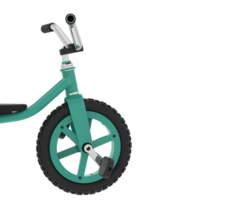 Tricycle isolated on background. 3d rendering - illustration png