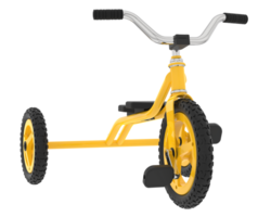 Tricycle isolated on background. 3d rendering - illustration png