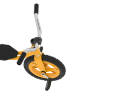 Tricycle isolated on background. 3d rendering - illustration png