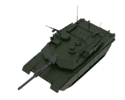 tank isolerat på bakgrund. 3d tolkning - illustration png