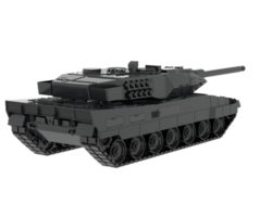 Tank isolated on background. 3d rendering - illustration png