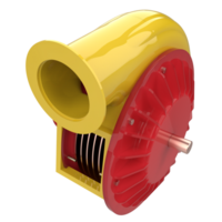 auto motor turbine geïsoleerd Aan achtergrond. 3d renderen - illustratie png