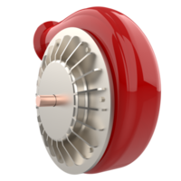 Car engine  turbine isolated on background. 3d rendering - illustration png
