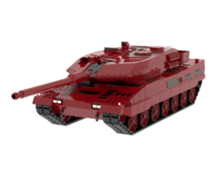 tank isolerat på bakgrund. 3d tolkning - illustration png