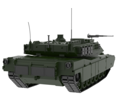 Tank isolated on background. 3d rendering - illustration png