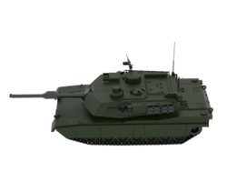 Tank isolated on background. 3d rendering - illustration png