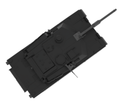 tank isolerat på bakgrund. 3d tolkning - illustration png