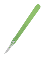 Disposable scalpel isolated on background. 3d rendering - illustration png