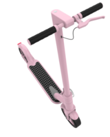 elettrico scooter isolato su sfondo. 3d interpretazione - illustrazione png
