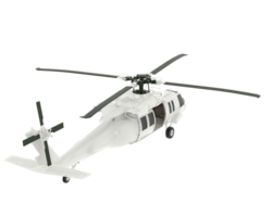 elicottero isolato su sfondo. 3d interpretazione - illustrazione png