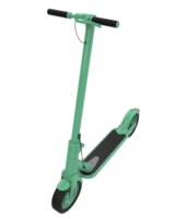 Electric scooter isolated on background. 3d rendering - illustration png