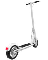 Electric scooter isolated on background. 3d rendering - illustration png