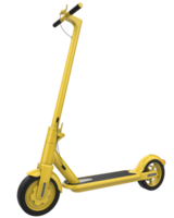 Electric scooter isolated on background. 3d rendering - illustration png