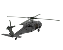 helicóptero aislado en antecedentes. 3d representación - ilustración png