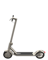 Electric scooter isolated on background. 3d rendering - illustration png