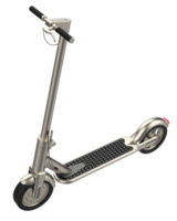 eléctrico scooter aislado en antecedentes. 3d representación - ilustración png