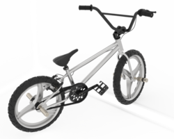 pequeño bicicleta aislado en antecedentes. 3d representación - ilustración png